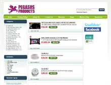 Tablet Screenshot of pegasuscctv.com